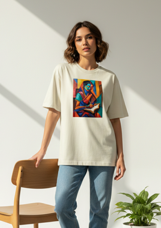 Solace In Writing Unisex Oversized T-Shirt