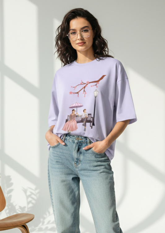 The season - Unisex Terry Oversized Tee