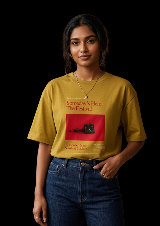 Someday SM Unisex Oversized Classic T-Shirt