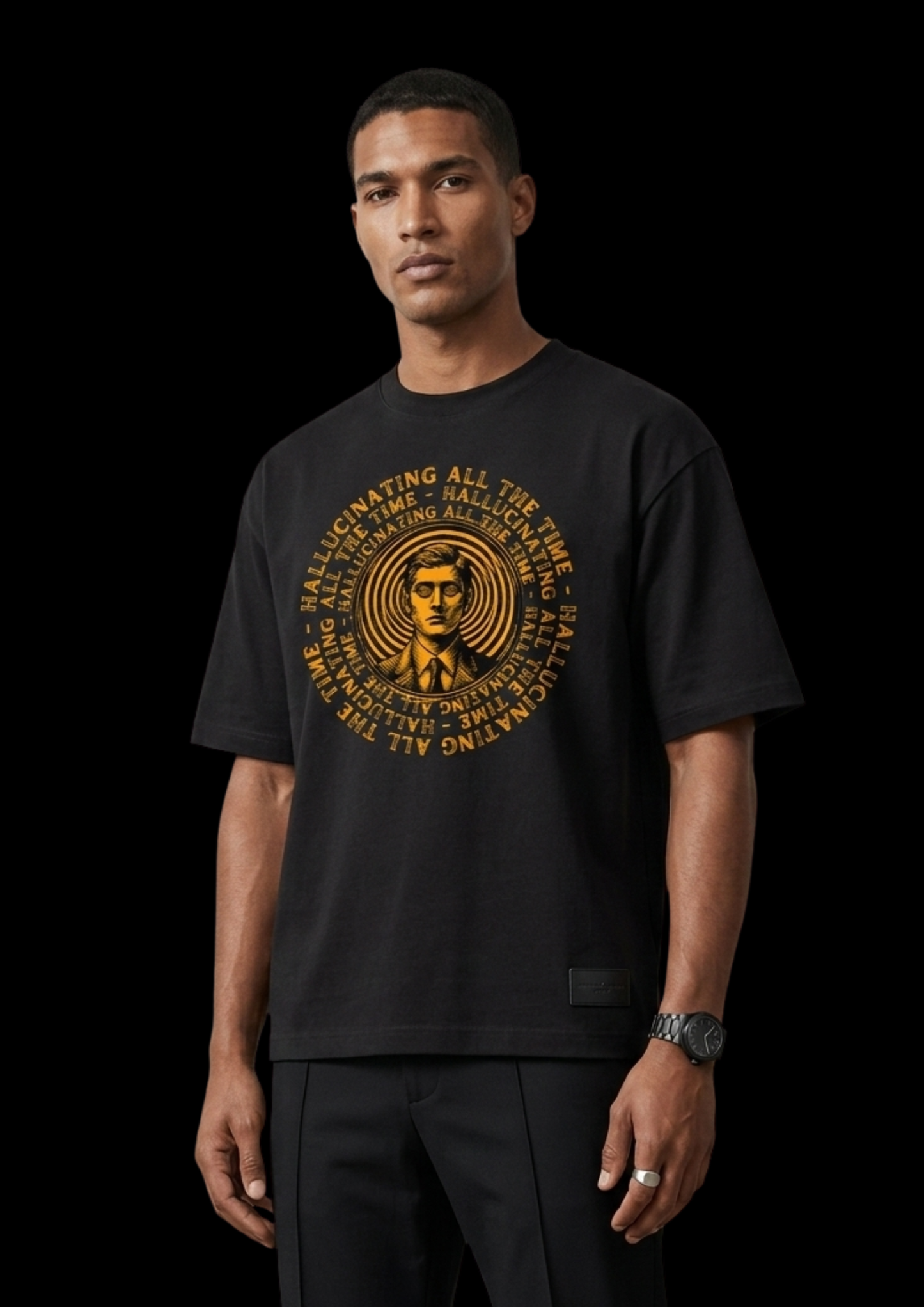 Studio Motif Hallucinating All Unisex Oversized Classic T-Shirt