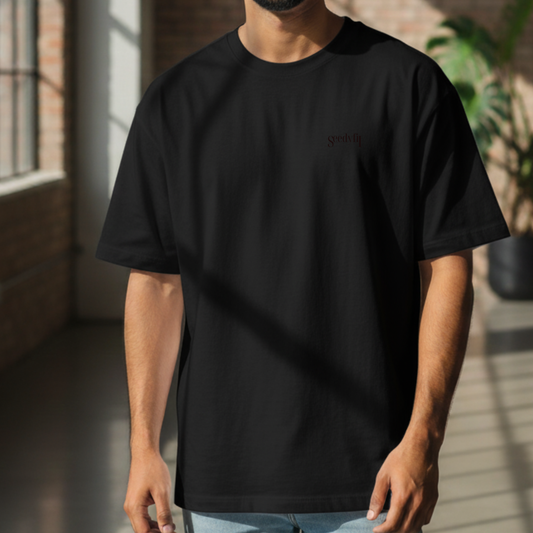 Seedyfii Men's Oversized Classic T-Shirt Black