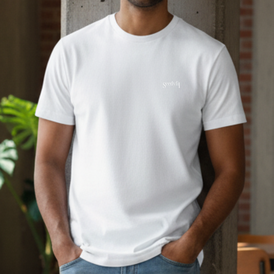 Seedyfii Men's Supima T-Shirt White