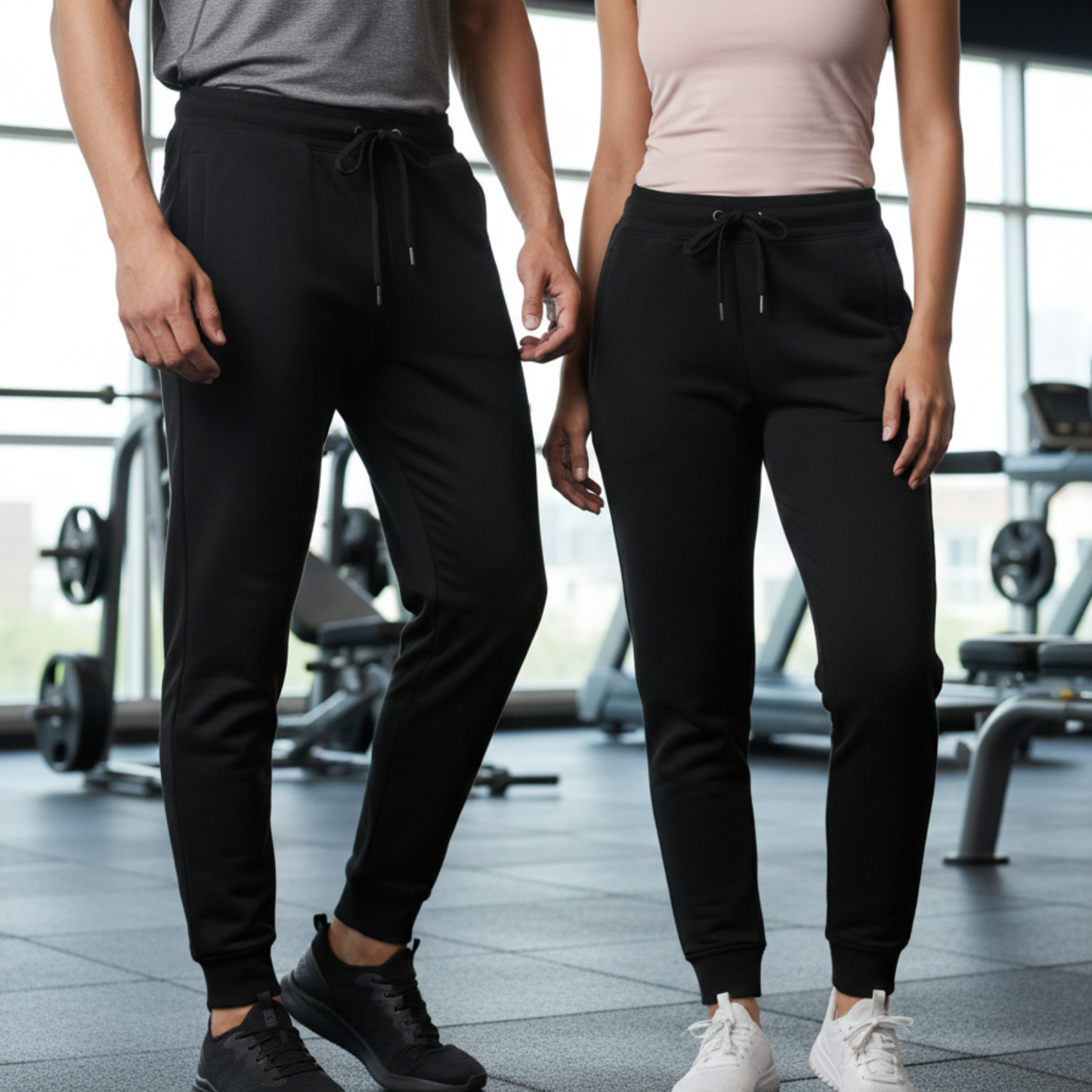 Seedyfii Unisex Joggers Black