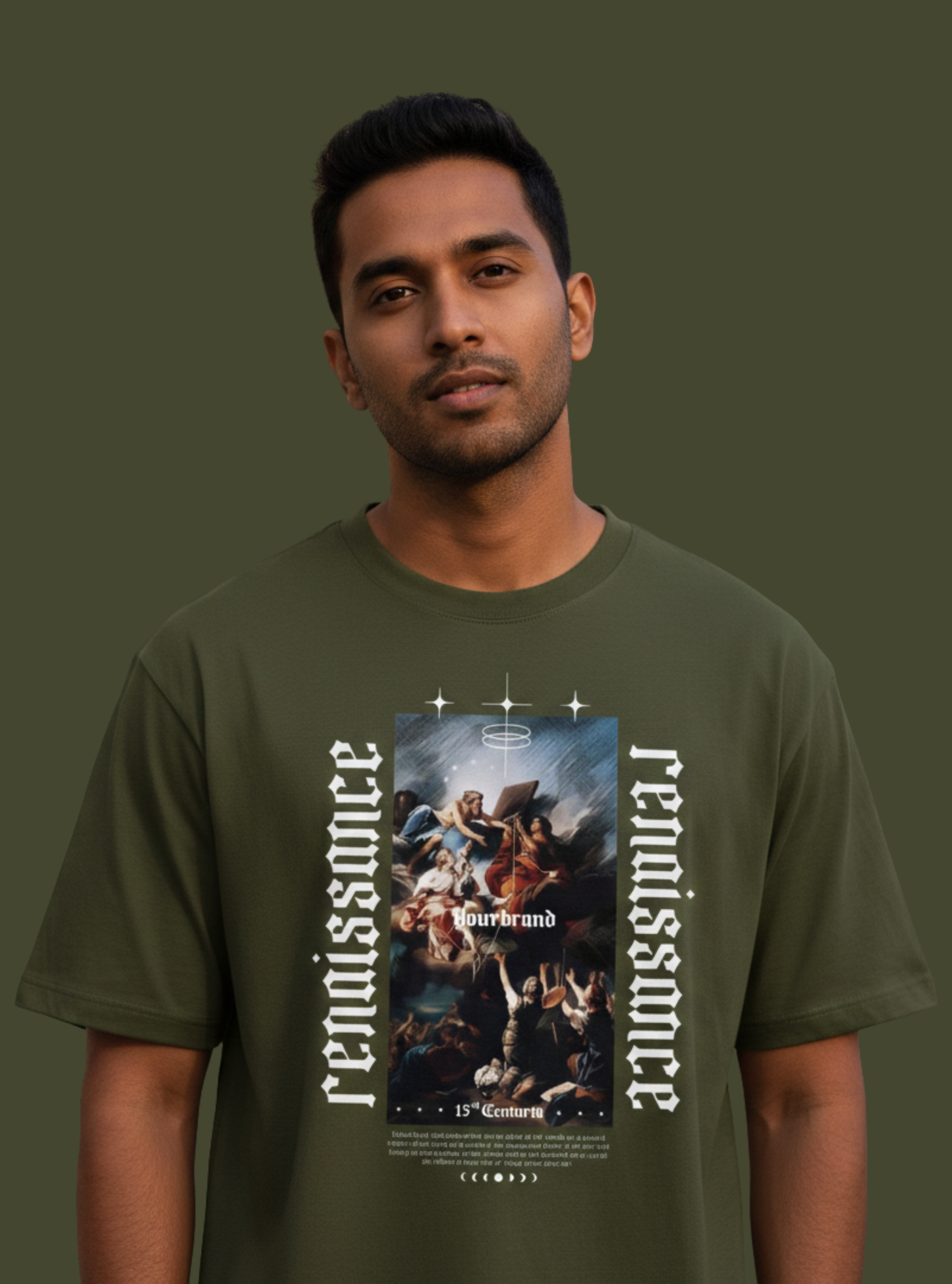 Motif GZ ED Unisex Oversized Classic T-Shirt