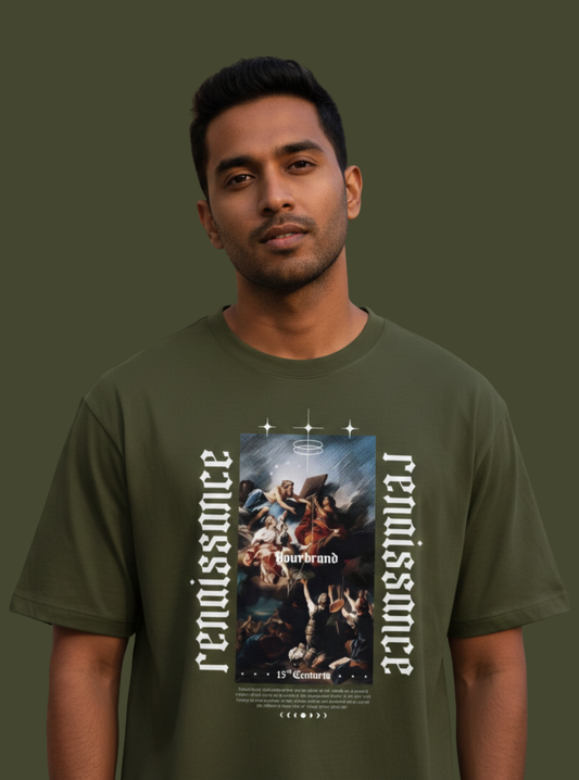 Motif GZ ED Unisex Oversized Classic T-Shirt