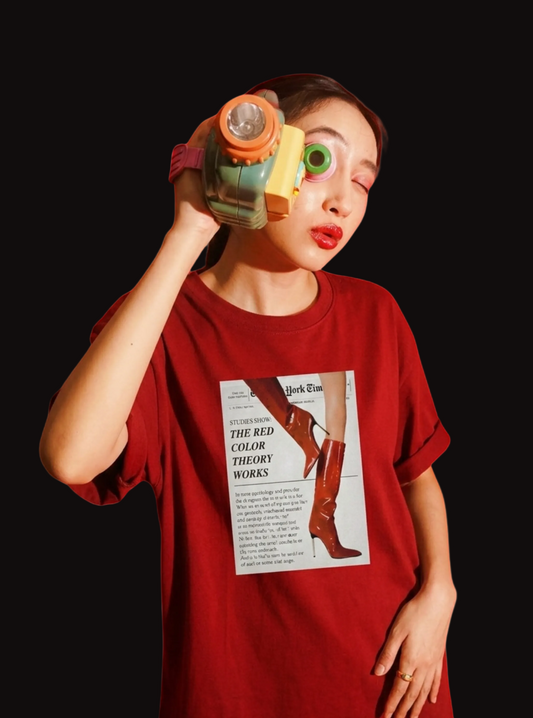 Motif BG Unisex Oversized Classic T-Shirt