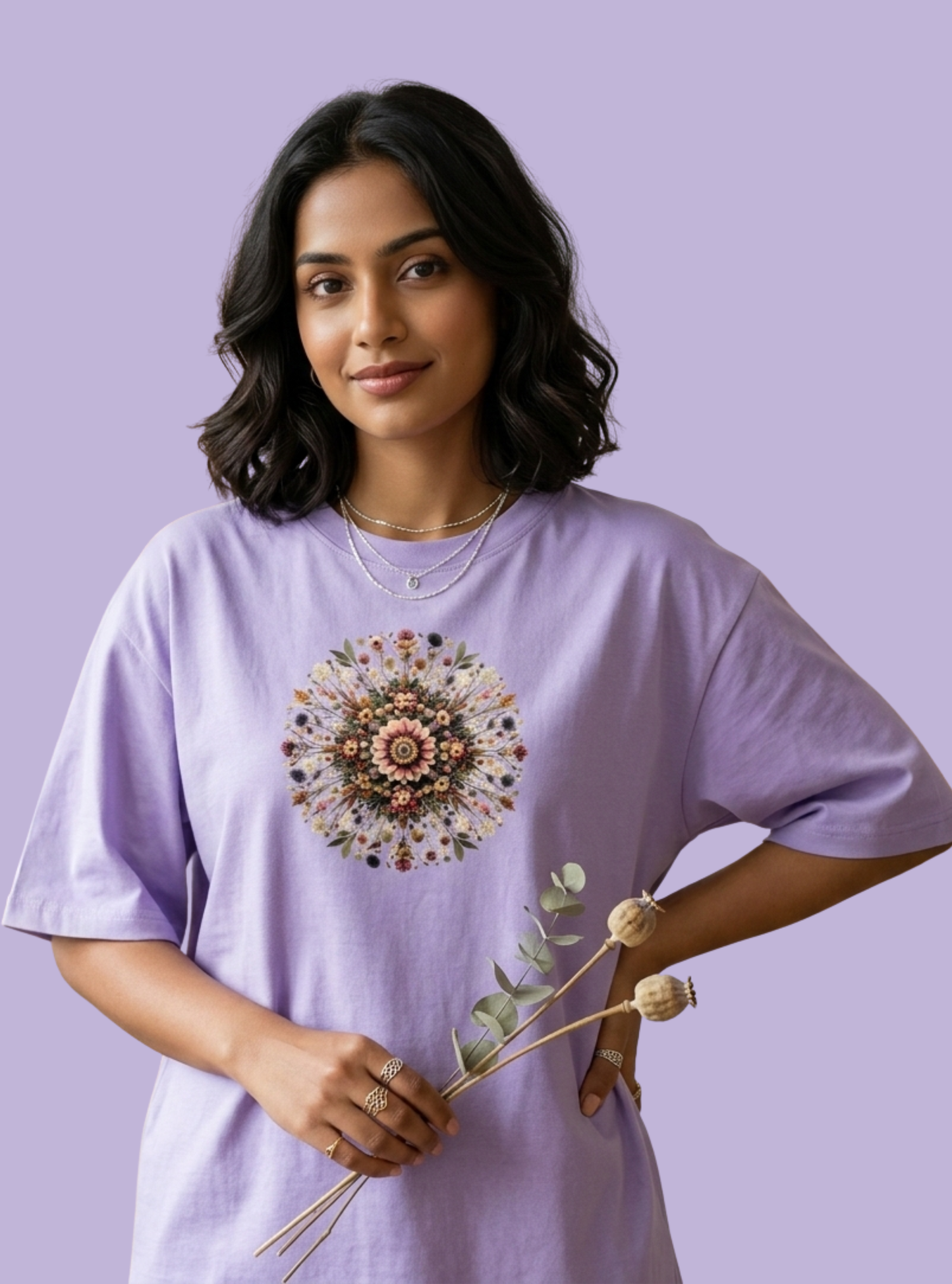 Motif Color FL Unisex Oversized Classic T-Shirt