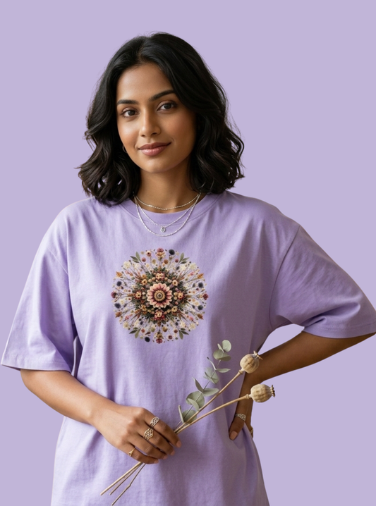 Motif Color FL Unisex Oversized Classic T-Shirt